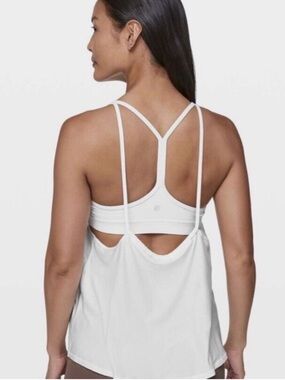 lululemon athletica White Strappy Tank Top